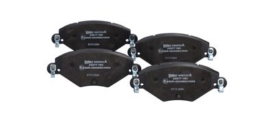 BREMSBELAGSATZ SCHEIBENBREMSE VALEO 302022A 26