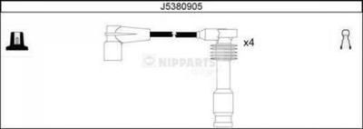 Комплект проводов зажигания NIPPARTS J5380905 для DAEWOO EVANDA