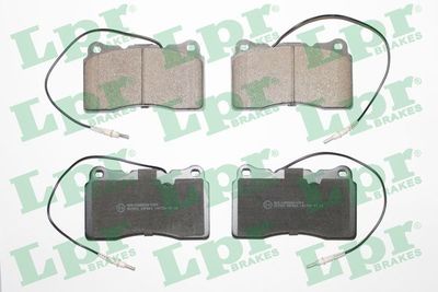 Комплект тормозных колодок, дисковый тормоз LPR 05P863 для FIAT ULYSSE