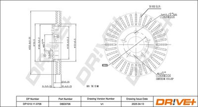 DISC FRANA DR!VE+ DP1010110706 2