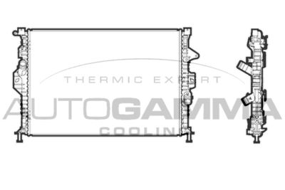 AUTOGAMMA 107318 Крышка радиатора  для FORD  (Форд Kуга)