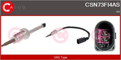 SENZOR TEMPERATURA GAZE EVACUARE