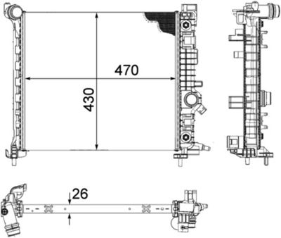 RADIATOR RACIRE MOTOR