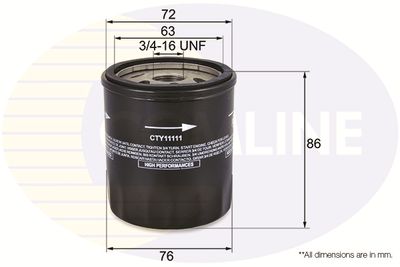 COMLINE CTY11111 Масляный фильтр  для LEXUS RX (Лексус Рx)