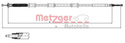 Тросик, cтояночный тормоз METZGER 12.0737 для FIAT DOBLO