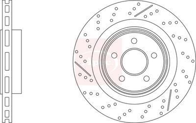 APEC Brake Disc DSK3296