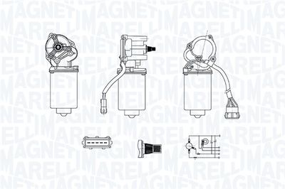 Silnik wycieraczek MAGNETI MARELLI 064378600010