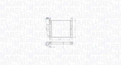 MAGNETI MARELLI Kühler, Motorkühlung