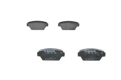 Комплект тормозных колодок, дисковый тормоз BOSCH 0 986 491 250 для MITSUBISHI COLT