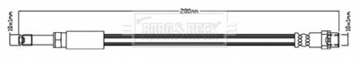 спирачен маркуч BORG & BECK BBH8747
