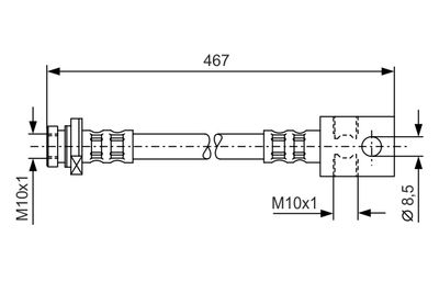 Brake Hose 1 987 476 903