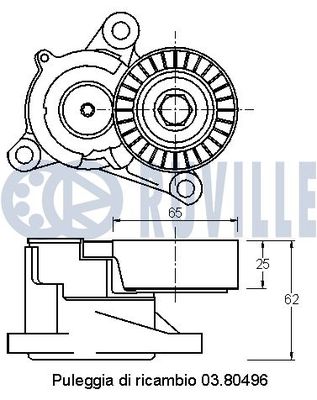 INTINZATOR CUREA CUREA DISTRIBUTIE RUVILLE 542108 1