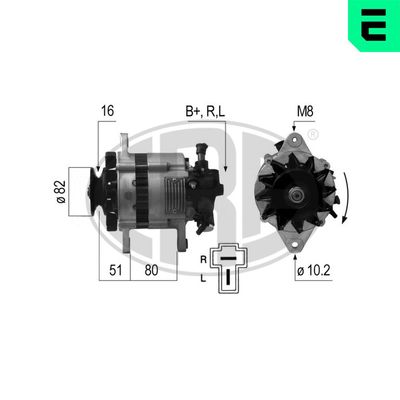 GENERATOR / ALTERNATOR ERA 210680A