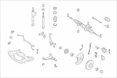 LENKUNG SACHS MERCEEKLAFS005