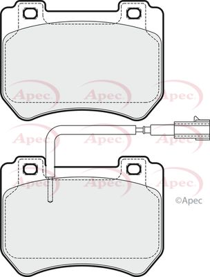 Brake Pad Set APEC PAD1786