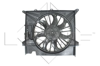 Вентилятор, охлаждение двигателя NRF 47462 для VOLVO XC90