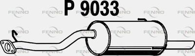 FENNO P9033 Глушитель выхлопных газов  для SUBARU LEGACY (Субару Легак)