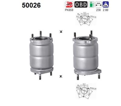Katalizator AS 96467389