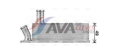 RADIATOR ULEI ULEI MOTOR AVA Clever Choice FD3684 1