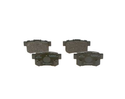 BOSCH 0 986 494 358 Гальмівні колодки та сигналізатори  для FIAT SEDICI (Фиат Седики)