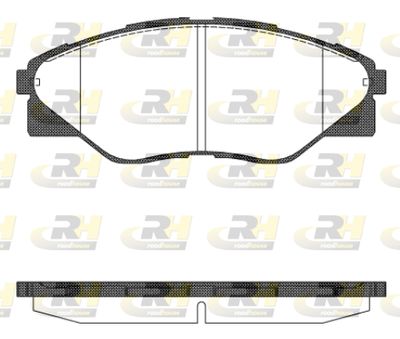 ROADHOUSE 21466.00 Тормозные колодки и сигнализаторы для TOYOTA HILUX VII Пикап (_N1_, _N2_, _N3_) 2.5 D-4D (KUN15_)