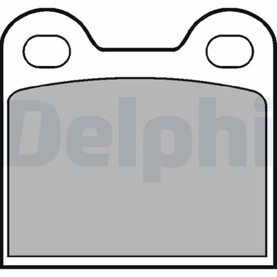 Комплект тормозных колодок, дисковый тормоз LP21