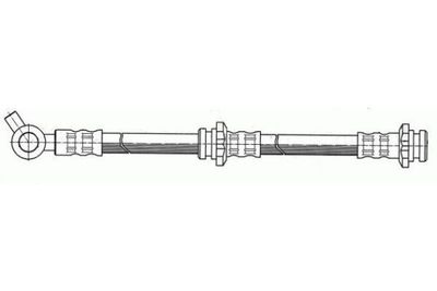 NIPPARTS J3701061 Тормозной шланг  для NISSAN SERENA (C23) 1.6