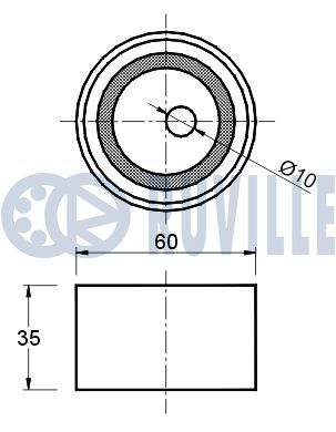 ROLA INTINZATOR CUREA DISTRIBUTIE RUVILLE 540570 1