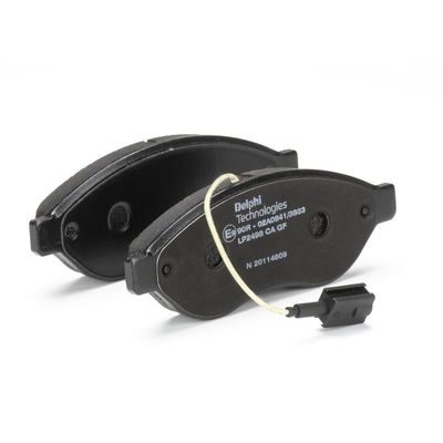 BREMSBELAGSATZ SCHEIBENBREMSE DELPHI LP2498 34