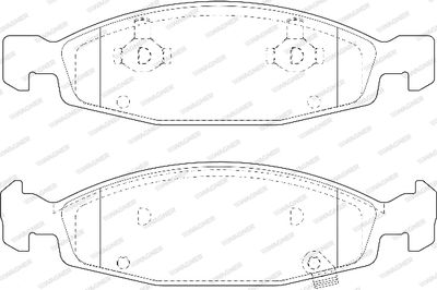 WAGNER WBP23336A Тормозные колодки и сигнализаторы для JEEP GRAND CHEROKEE II (WJ, WG) 4.7 V8 4x4 WAGNER WBP23336A Тормозные колодки и сигнализаторы для JEEP GRAND CHEROKEE II (WJ, WG) 4.7 V8 4x4
