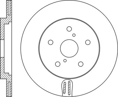 FIT FR1059V Тормозные диски  для LEXUS RX (_L2_) 350 4WD (GGL25_, GGL26_)