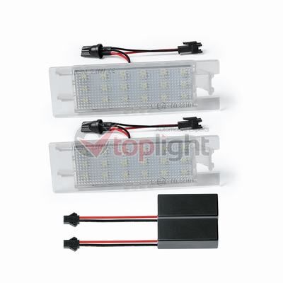 Фонарь освещения номерного знака AE TOPLIGHT 701056 для OPEL CORSA