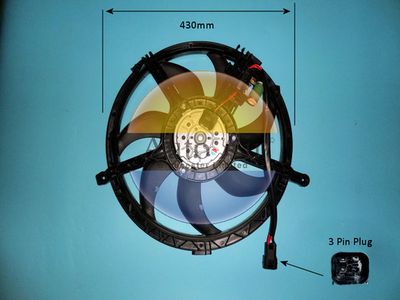 Electric Motor, radiator fan Auto Air Gloucester 05-1055