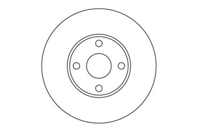 Тормозной диск MOTAQUIP LVBD1069Z для BYD F3R