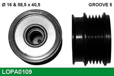 SISTEM ROATA LIBERA GENERATOR LUCAS LOPA0109