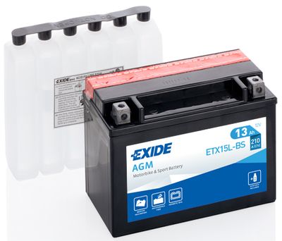 Стартерная аккумуляторная батарея EXIDE ETX15L-BS для MOTO GUZZI SPORT
