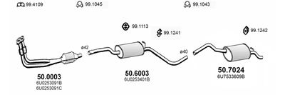 SISTEM DE ESAPAMENT ASSO ART4080