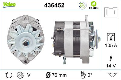 Alternator VALEO 436452