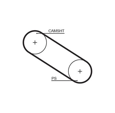 Timing Belt GATES 5026