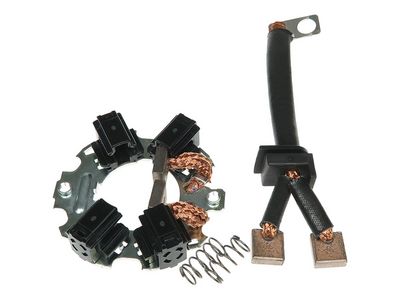 Halter, Kohlebürsten