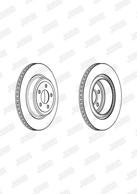 BREMSSCHEIBE JURID 562966JC1 1