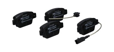 BREMSBELAGSATZ SCHEIBENBREMSE VALEO 302669A 23