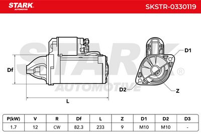 стартер STARK SKSTR-0330119