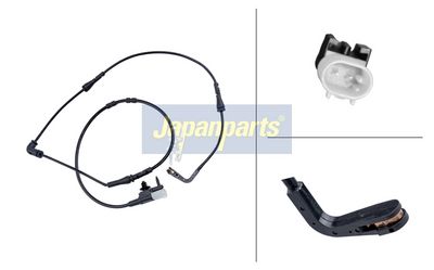 предупредителен контактен сензор, износване на накладките JAPANPARTS BPW-050