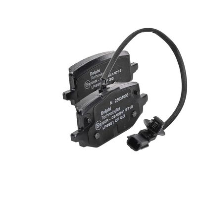 BREMSBELAGSATZ SCHEIBENBREMSE DELPHI LP3951 26