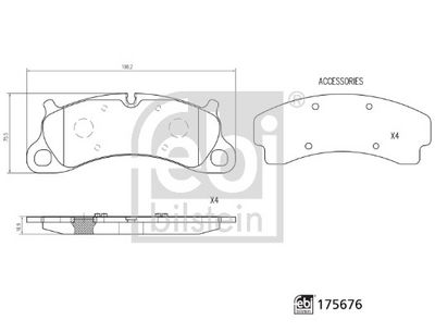 SET PLACUTE FRANA FRANA DISC FEBI BILSTEIN 175676 1