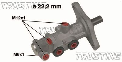 Главный тормозной цилиндр TRUSTING PF533 для AUDI A2