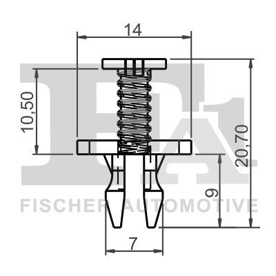 CLIPS ACOPERIRE DECORATIVA SI PROTECTIE