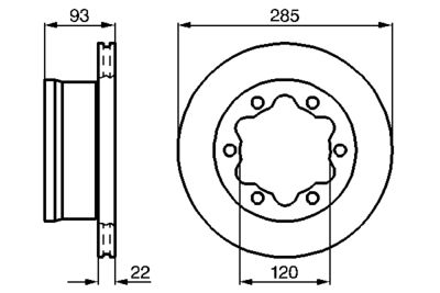 Brake Disc 0 986 478 555