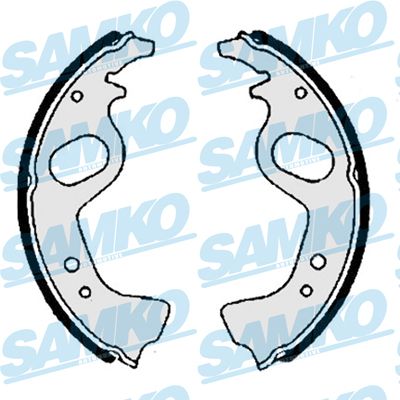 Комплект тормозных колодок SAMKO 80889 для SEAT 128
